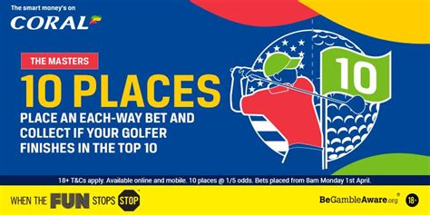 coral masters betting